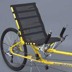 recumbent bike seat mesh